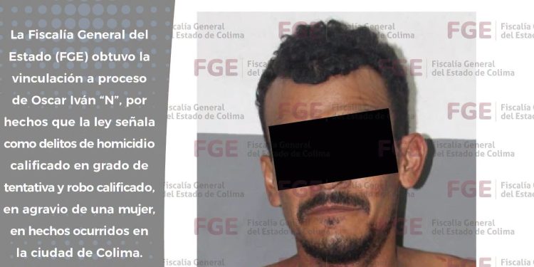 FGE. Hombre es vinculado a proceso por tentativa de homicidio y robo calificado