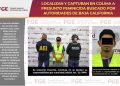 FGE. Localizan y capturan en Colima a presunto feminicida buscado por autoridades de Baja California