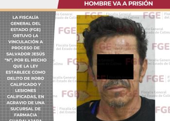 Por robo calificado y lesiones calificadas en Farmacia Guadalajara, hombre va a prisión