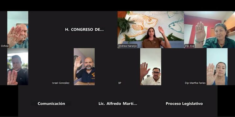 JUCOPO aprueba agenda para las próximas sesiones del Congreso de Colima