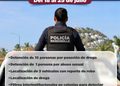 ¡OPERATIVO EN MANZANILLO! Policía reporta detenciones y vehículos recuperados
