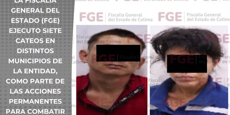 En cateos, incautan más de 50 envoltorios con narcóticos y detienen a dos personas