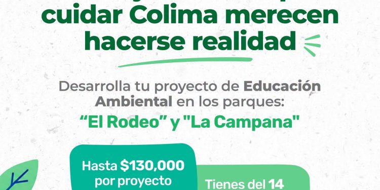 ¡Ya está abierta la convocatoria para impulsar proyectos de educación ambiental!