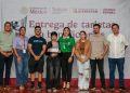 INDIRA PARTICIPA EN LA ENTREGA DE TARJETAS PARA LOS JOVENES CONSTRUYENDO EL FUTURO