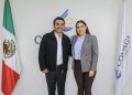 La gobernadora de Colima, Indira Vizcaíno Silva, sostuvo este lunes una reunión de trabajo en la Ciudad de México con el director general de la Conagua, Efraín Morales López, para dar seguimiento a los avances de dos obras hidráulicas estratégicas para el estado.