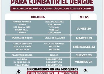 Te compartimos el Operativo de Nebulización para combatir el #Dengue realizado por la Secretaría de Salud Colima.