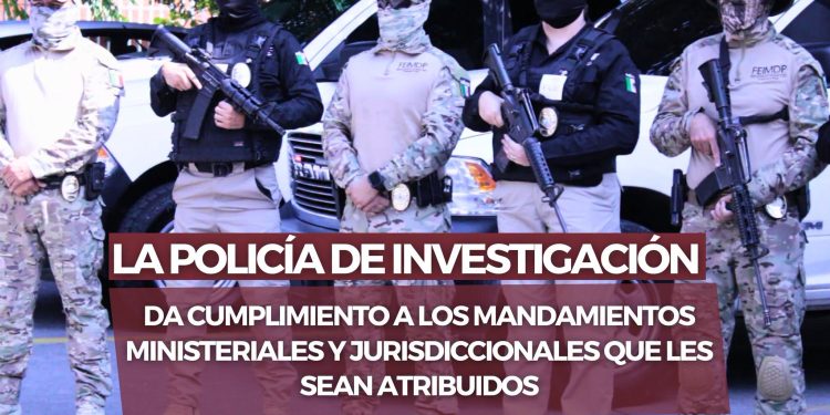 LA POLICIA DE INVESTIGACION.