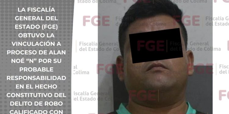 FGE obtiene vinculación a proceso por robo con violencia a tienda de conveniencia en Coquimatlán