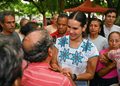 Rosi Bayardo fortalece la transformación con asambleas en Manzanillo