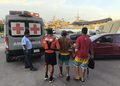 Marina brinda apoyo a persona con padecimiento por descompresión en inmediaciones de Bahía Chamela, Jalisco