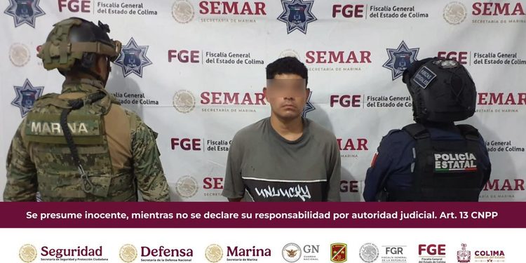Detienen a presunto ladrón de tiendas de conveniencia en Colima; contaba con orden de aprehensión