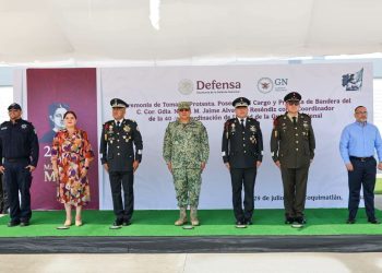 Jaime Alvarado Reséndiz asume la titularidad de la Guardia Nacional en Colima