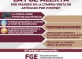 LA FGE ALERTA