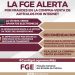 LA FGE ALERTA