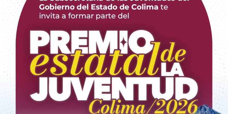 ¡Juventudes colimenses, este reconocimiento puede ser para ustedes!
