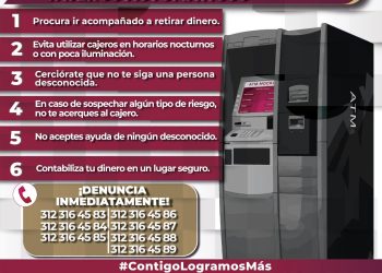 FISCALIA GENERAL DEL ESTADO TE DA 6 MEDIDAS PARA EL USO DE CAJEROS AUTOMATICOS