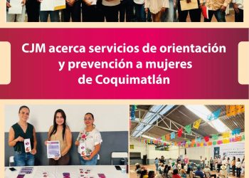 CJM acerca servicios de orientacion y prevencion a mujeres de coquimatlan