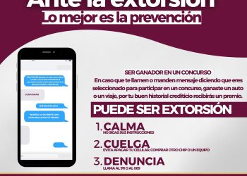 FGE Colima alerta sobre falsos premios utilizados como método de extorsión