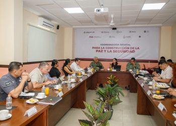 En las instalaciones de la 20/a Zona Militar, encabezamos la reunión diaria de la Mesa de Coordinación Estatal para la Construcción de Paz y Seguridad. Comparto algunos de los resultados más relevantes: