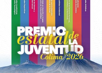 ¡No te quedes fuera! Hoy concluye la convocatoria del Premio Estatal de la Juventud Colima 2026