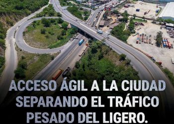 Avanza la construcción del Paso Superior Vehicular en el Libramiento Manzanillo.