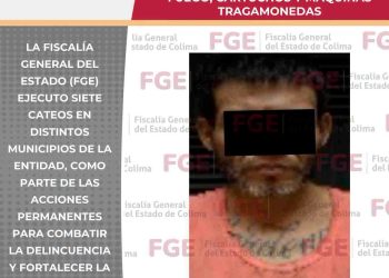 En cateos, aseguran más de 100 envoltorios con narcóticos, dos vehículos, un arma de fuego, cartuchos y máquinas tragamonedas