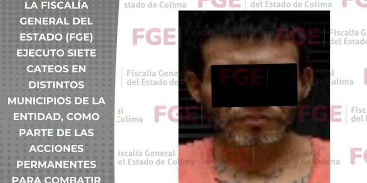 En cateos, aseguran más de 100 envoltorios con narcóticos, dos vehículos, un arma de fuego, cartuchos y máquinas tragamonedas