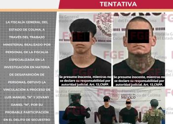 FGE logra vinculación a proceso por secuestro agravado en grado de tentativa