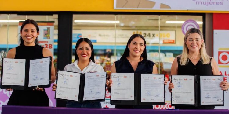 Amplían la red de Puntos Violeta con 178 nuevos espacios en tiendas OXXO de Colima