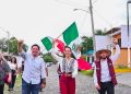 Rosi Bayardo suma cinco semanas recorriendo Colima en defensa de la transformación y la soberanía