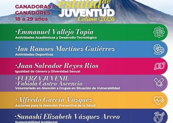 Gobierno del Estado de Colima da a conocer resultados del Premio de la Juventud 2026