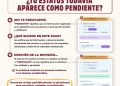 Si tu estatus en #MiColiBecaParaElFuturo aparece como PENDIENTE, significa que tu información todavía está siendo revisada.