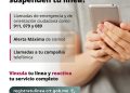 Si ya venció el plazo para vincular tu línea, tu compañía telefónica podrá suspender el servicio dentro de las siguientes 72 horas.