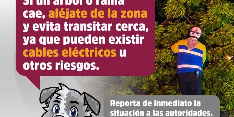 En esta temporada de lluvias, tu seguridad es lo más importante.