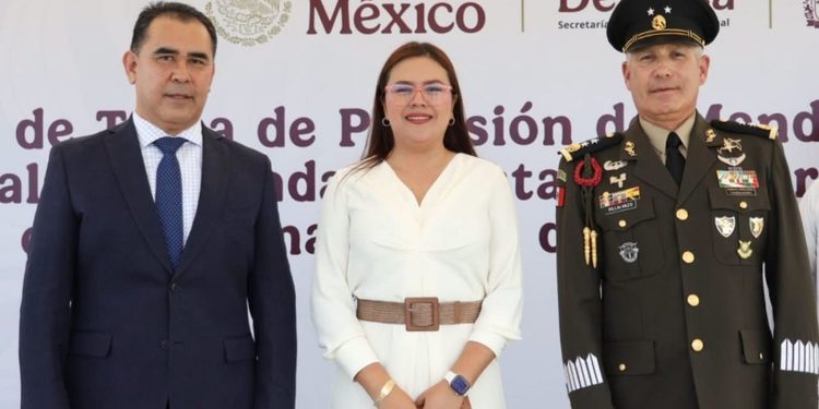 Preside el Congreso del Estado toma de posesión del nuevo comandante de la 20/a Zona Militar