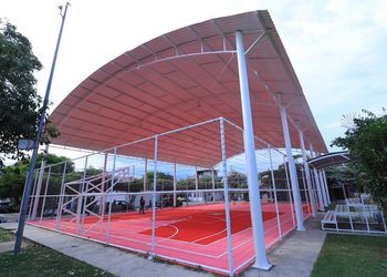 H. ayuntamiento de manzanillo, ¡La renovación de la cancha de Marimar I está por concluir!