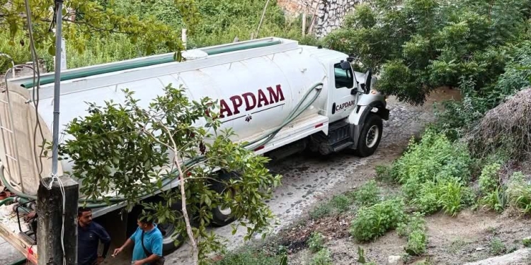 CAPDAM continúa trabajando en la rehabilitación del pozo Santiago para restablecer y mantener el servicio en las colonias que se abastecen de esta importante fuente.