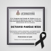 Congreso de Colima expresa sus condolencias a Martha Farías por el fallecimiento de su hermano