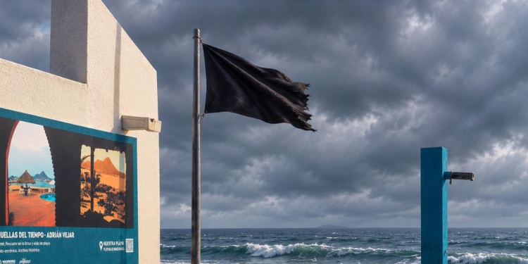 H. ayuntamiento de manzanillo, ¡Precaución en la playa! Manzanillo mantiene bandera negra