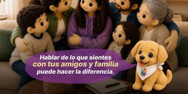 Hablar de lo que sentimos también es cuidar nuestra salud mental.
