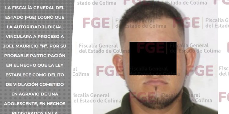 Hombre va a prisión por violación contra una adolescente en Manzanillo