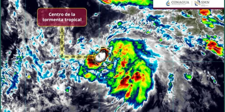 Se forma Tormenta Tropical ‘Polo’ frente a costas de Michoacán y Guerrero; UEPC Colima mantiene vigilancia permanente