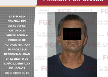 Hombre va a prisión por daños