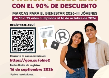 Si tienes entre 18 y 29 años y cuentas con una marca, negocio o eslogan, ¡esta oportunidad es para ti!