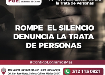 No calles ante la trata de personas. Identificar, denunciar y actuar puede hacer la diferencia. Rompe el silencio y alza la voz.