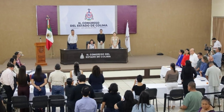 Congreso de Colima inicia Sesión Extraordinaria del Segundo Periodo de Receso