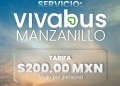 ¡Ahora llegar al Aeropuerto de Manzanillo es más fácil con Vivabus!