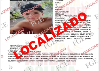 FGE-Aarón ya fue localizado.