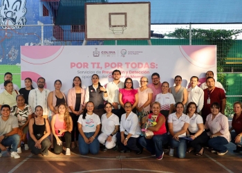 FGE-FISCALÍA DE COLIMA PARTICIPÓ EN JORNADA DE PREVENCIÓN Y DETECCIÓN OPORTUNA DEL CÁNCER DE MAMA EN LA ALBARRADA