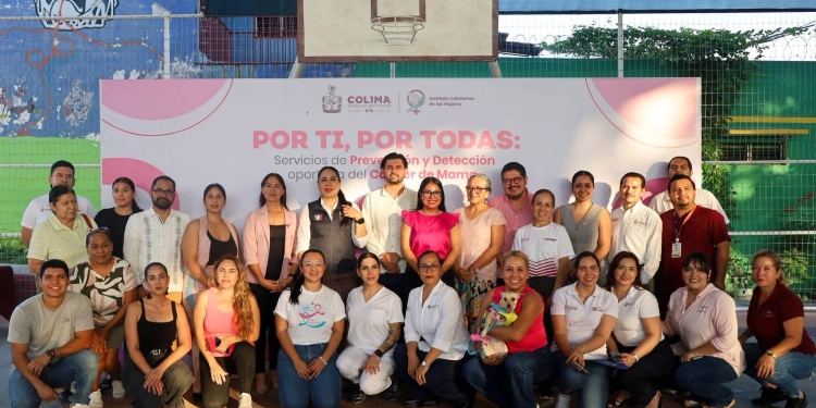 FGE-FISCALÍA DE COLIMA PARTICIPÓ EN JORNADA DE PREVENCIÓN Y DETECCIÓN OPORTUNA DEL CÁNCER DE MAMA EN LA ALBARRADA